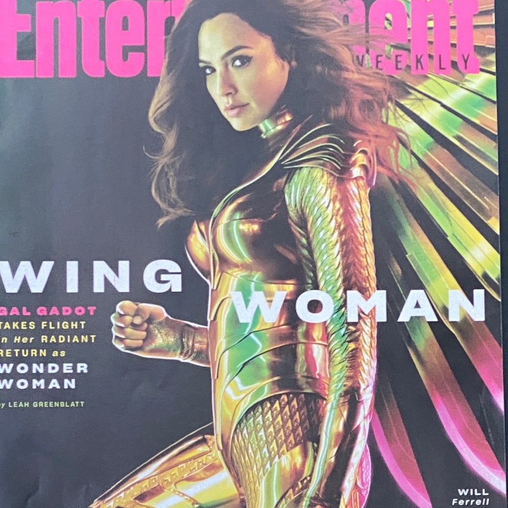 Entertainment Weekly magazine Gal Gadot cover Wing Woman Wonder woman